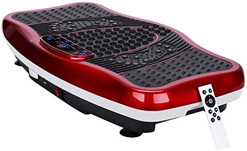 WERCHW 3D Vibration Plate Exercise Machine-Full Whole Body Workout Fitness Vibrating Platform Training Equipment for Home Gym, Fitness & Weight Loss (Color : A)