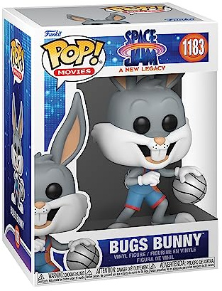 Funko Pop! Movies: SJ2 - Bugs Bunny Dribbling - Space Jam 2 - Vinyl-Sammelfigur - Geschenkidee - Offizielle Handelswaren - Spielzeug Für Kinder und Erwachsene - Movies Fans