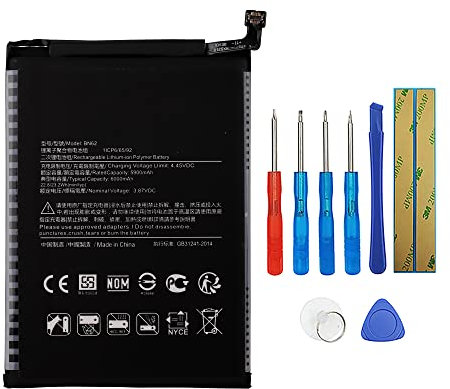 Swark Batería BN62 compatible con Xiaomi Redmi Note9 Note 9 4G & Pocophone Poco M3 & Redmi 9T con herramientas