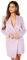 UNIQUE21 Damen-Blazer-Kleid mit gebeizter Reihe, asymmetrisch, elegant, lässig, für Arbeit, Büro, Events, Flieder, XXL
