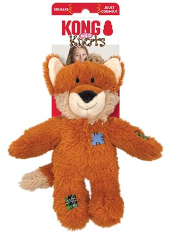 KONG - Wild Knots Fox Squeak Toy S/M (634.7374)