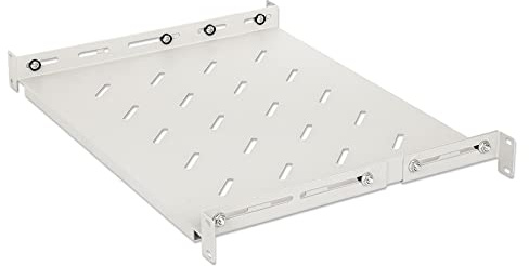 Intellinet 19 Fachboden Variable Schienen 350mm tief grau