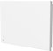 BESTHERM - Radiateur électrique fixe connecté WIFI à inertie sèche céramique 1000W Bestherm NESSA CONNECT horizontal blanc