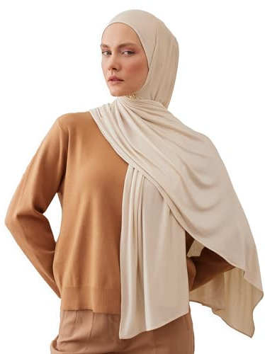femple Jersey Light Hijab | Atmungsaktiver, Stretchiger Hijab für Damen – Für den ganzen Tag