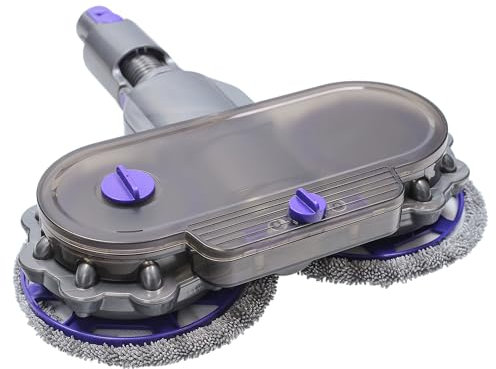 Balai électrique avec réservoir d'eau amovible - nettoyage humide et aspiration en même temps, Accessoire serpillière électrique avec réservoir d'eau + 1 récipient de remplissage