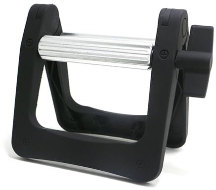 CONSIELI Apretadores de Tubos Plástico Metal Exprimidor de Tubos Exprimidor Pasta de Dientes para Pintura al Óleo Cabello Colorante Crema de Manos Cosméticos Negro Plata