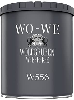 Latexfarbe Innenweiß Abwaschbare Wandfarbe Wohnraumfarbe Küchenwandfarbe Seidenmatt W556 Weiß - 750ml