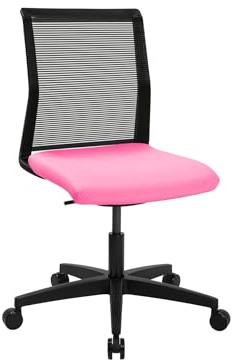 TOPSTAR Sitness Smart Point ergonomischer Schreibtischstuhl, Bürostuhl mit bewegter Sitzfläche rosa