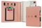 WASON A5 Tagebuch Liniertes Kompositions Notizbuch mit Stift, Nachfüllbarem Papier Herausnehmbares Klemmbrett Ringbuch Portfolio Notizblock für Schule Reisearbeit und Organizer (Pink)