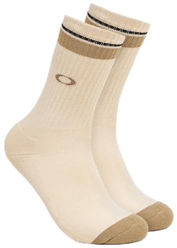 Oakley Essential Herren-Socken (3 Stück), Elfenbein, Large