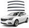 MBEIBEINB Windabweiser Autofenster für Opel Astra K B16 2016-2021 2022 2023 2024, 4 Stück Regenschutz Rauchschutz Sonnenblende Windabweiser, Auto Zubehör