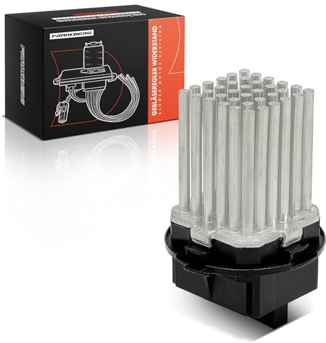 Frankberg Regulador del ventilador de 4 Polos 64116949645 | Compatible con: C3 II SC, C4 I LC, C6 TD, C5 III RD, 307 Descanso 3E, C5 III Ruptura RW, 407 SO 6D 6E