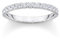 THOMAS SABO Ring in zartem Design mit weißen Steinen Recyceltes 925 Sterling Silber Zirkonia, Größe 58, TR2467-051-14-58