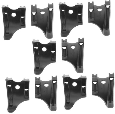 NAMOARLY 10pcs Bicycle Wire Guide Plastic Bottom Bracket Cable Guides Fit for Road and Mountain Bikes