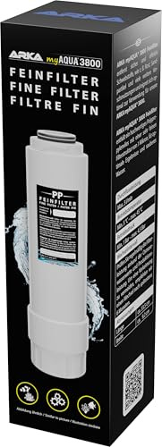 Feinfilter Osmoseanlage Aquarium myAqua 3800-1 Mikron Sedimentfilter | für Umkehrosmoseanlage, mit Polypropylenvlies, sauberes Wasser, filtert Partikel, Verunreinigungen, Süßwasser, Meerwasser