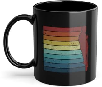 Retro Snooker Billardspieler Kaffeetasse | Billardtisch Billiards Billard Tasse Schwarz (03096C)