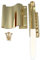 E -Gitarre Treble Bridge Tremolo mit Einstellbarer Amplitudenschnur -Accessoires für SG -Serie (GOLD)