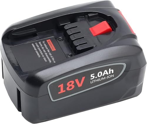 Geelink PBA18V 5.0Ah Lithium-Ion Battery Replacement for Bosch 18V PBA PSB PSR Battery for 18V Green Home and Garden Tools