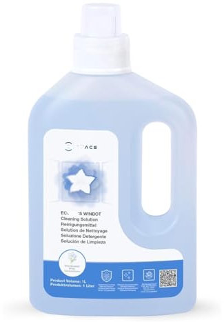 Bluebell Scented Multi Surface Cleaning Solution - 1L Bottle - Compatible With Ecovacs Winbot Window Cleaner(1pc)