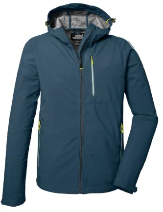 killtec Herren Softshelljacke/Outdoorjacke mit Kapuze KOS 259 MN SFTSHLL JCKT, ocean, 4XL, 41367-000
