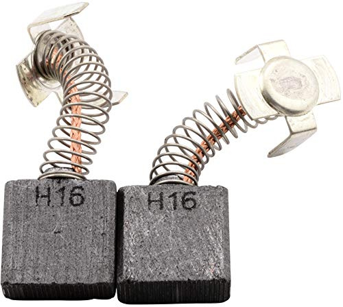 Buildalot Carbon Brushes for HITACHI G 23SC2 Grinder - 7x17x17mm - 2.8x6.7x6.7'' - with Automatic Stop