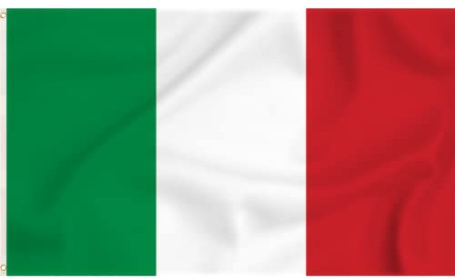 Storm&Lighthouse Italien Flagge Italienische Fahne Europäisch Flaggen, 150 x 90 cm, mit Metalösen