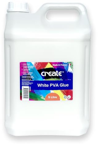 Create - PVA White Glue - 5 Litre
