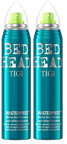 2er Massive Shine Mini Hairspray TIGI Bed Head Masterpiece 75 ml