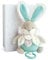 Doudou et Compagnie DC3493 Mandelzucker Kaninchen - Spieldose, türkis
