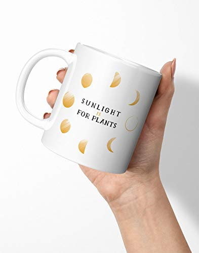 BLAK TEE Sunlight is for Plants Porcelain Coffee and Tea Mug 330 ml
