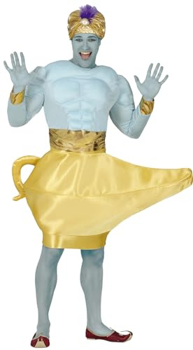 FIESTAS GUIRCA Genie Kostüm mit Zauberlampe für Erwachsene