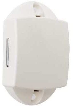 Boitier Serrure Push Lock Blanc - Version avec encoches