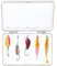 Balzer Köderset Trout Attack Mix 4-5 Forellenköder zum Forellenangeln, Ultra Light Köder für Forelle, Forellenblinker, Spoons, Forellenjigs, Forellenset
