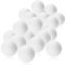 com-four® 24x Tischtennis-Ball aus ABS - weiße Tischtennisbälle in Standardgröße - Spielbälle für Ping-Pong, Beer-Pong & Table-Tennis, 40mm Trainingsbälle für Anfänger (24x weiß)
