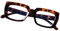 DOOVIC Occhiali da Lettura con Filtro a Luce Blu 1.5 Occhiali da Computer Rettangolari Tartarugati con Montatura Grande Occhiali da Vista da Donna