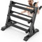 Dripex Hantelständer Hantelablage, 90 x 50 x 93cm Einstellbar hantelscheibenständer, Kurzhantelständer Belastbarkeit 500KG, Kann Hanteln und Kettlebells halten