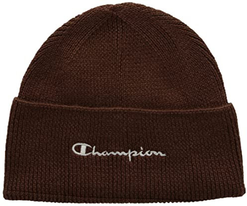 Champion Unisex Eco Future-805668 Beanie-Mtze, Braun, Einheitsgröße für alle