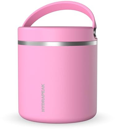 Hydrapeak Termo de acero inoxidable de 25 onzas con aislamiento al vacío | Termo para niños para alimentos calientes y fríos, termo de sopa a prueba de fugas de boca ancha para adultos, 10 horas de