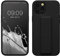 kwmobile Case Compatible with Apple iPhone 12 Pro Max - Case with Hand Strap and Stand Soft TPU Silicone Coating - Black