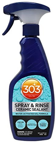 303 Spray & Rinse Ceramic Sealant (16oz) | Water-activated SiO2 ceramic sealant with up to 6 months of protection.