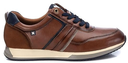 XTI - Zapatilla Hombre Camel - Calzado Cómodo y Versátil - Moda Casual - Modelo 14216801 (Talla 43)