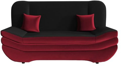 Mirjan24 Sofa Weronika mit Bettkasten und Schlaffunktion, Schlafsofa, Große Farb- und Materialauswahl, Couch vom Hersteller, Wohnlandschaft (Kronos 02 + Kronos 07 + Kronos 02)