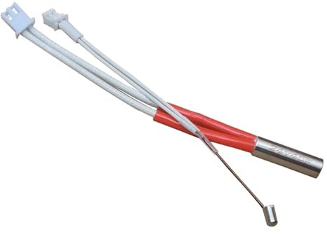 1set Upgrade 24V 45W 6x20 Heizungskartusche und 3mm NTC 100K Thermistor Temperatursensor kompatibel mit ANYCUBIC Vyper auf Kobra Max und Kobra Plus 3D Druckerteile (Heizung&Thermistor)