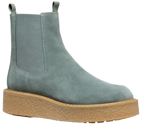 Geox Women's D Elidea C Ankle Boot, Salvia, 39 EU