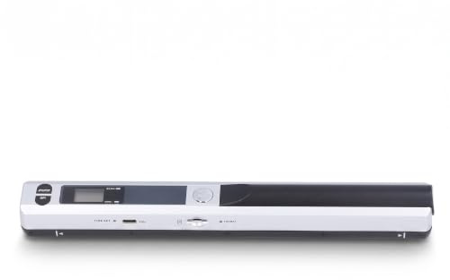 Tragbarer A4-Dokumentenscanner, 8,27 Zoll HD 900 DPI Farbhandscanner für Fotos, Belege, Ausreichend Speicher für Home-Office und Reisen