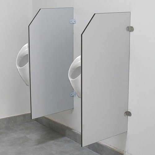 HARELA Paroi de séparation pour urinoir, Cloison de Toilette à écran d'urinoir, Cloison d'urinoir Cloison de séparation d'écran de Protection de Toilette pour Les écoles/lieux publics