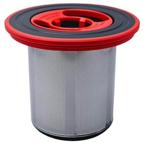 Ersatzfilter 12040193 RotationClean kompatibel mit Bosch Unlimited Serie 7 Akku-Staubsauger BKS711XXL BBS711W BBS712A BCS711GB BKS711MALL HEPA-Filter waschbar mit Edelstahl-Vorfilter