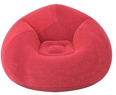 Aufblasbares Sitzsack-Sofa – luftgefüllter Sessel für Erwachsene, perfekt für Filmabende, bequem im Schlafzimmer – aufblasbares Möbelstück, platzsparend und bequem zum Entspannen