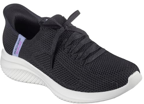 Skechers Damen Ultra Flex 3.0 Elevated Motion Comfort Memory Foam Vegan Slip-In-Sneaker, Schwarz , 41 EU