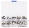 PENGLIN 100PCS 10 Types de connecteurs Femelles USB C,USB3.1 Type C connecteurs pour téléphone, réparation par Soudure, Adaptateur de Remplacement USB